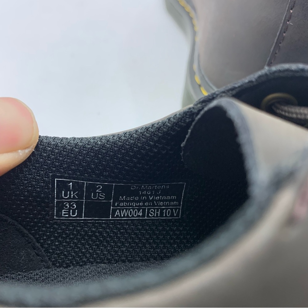 Dr Martens Ambassador Oxford Shoes Brown Size big kids US 2 - Picture 6 of 9